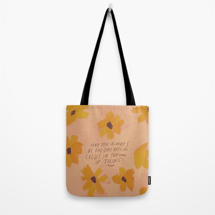 Noticing Light In The Chaos Of Things Tote Bag Gallery Image 2