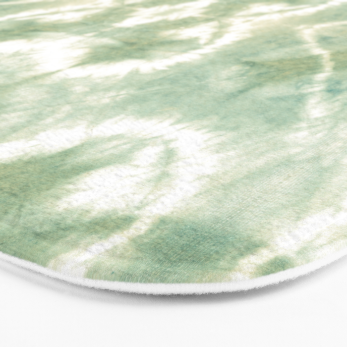 Saged Shibori Pocket Square Bath Mat Gallery Image 3