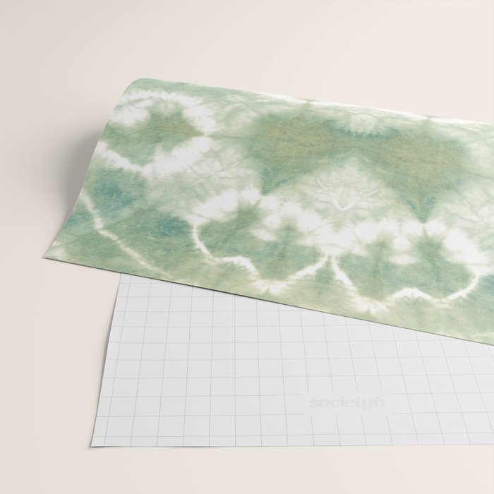 Saged Shibori Pocket Square Wrapping Paper Gallery Image 2
