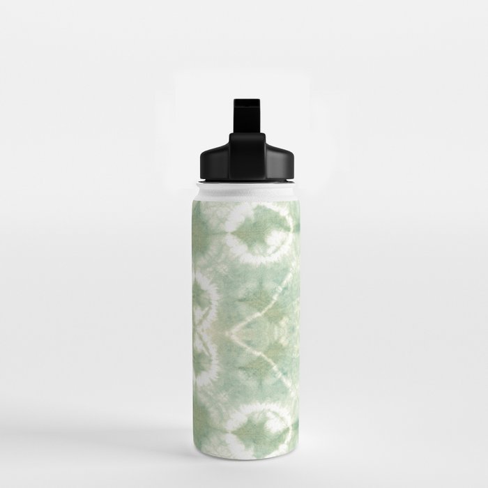Saged Shibori Pocket Square Water Bottle Gallery Image 2