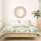 Saged Shibori Pocket Square Duvet Cover Gallery Image 3