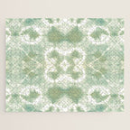 Saged Shibori Pocket Square Jigsaw Puzzle Gallery Image 1
