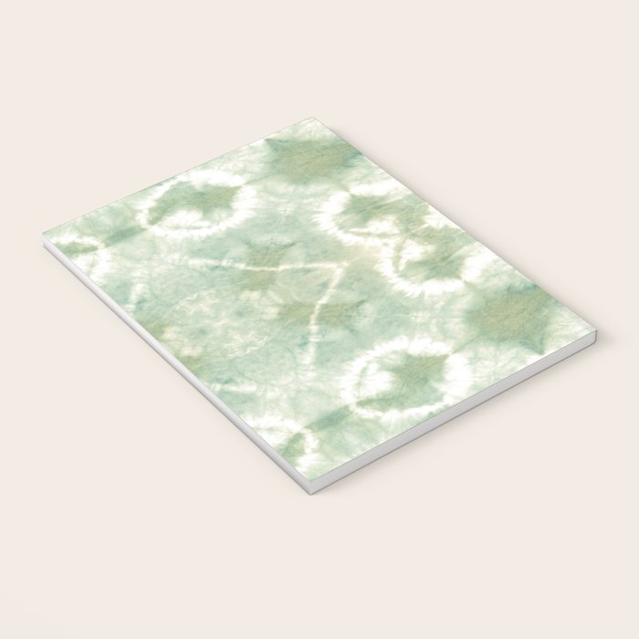 Saged Shibori Pocket Square Notebook Gallery Image 3