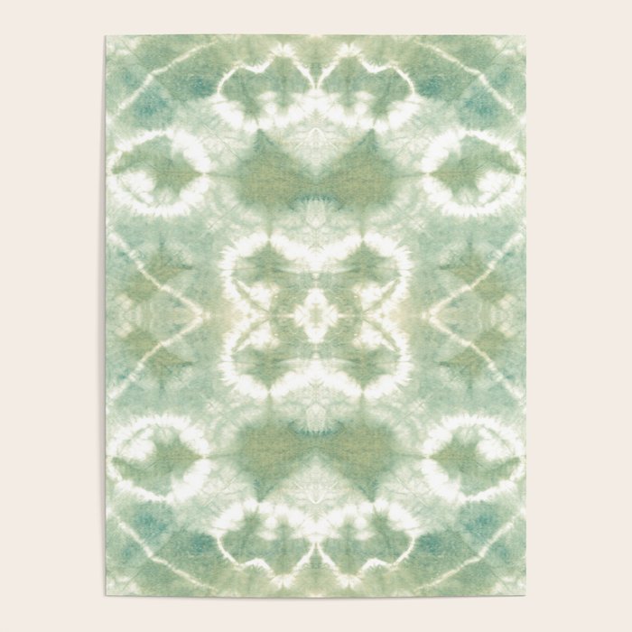 Saged Shibori Pocket Square Poster Gallery Image 4