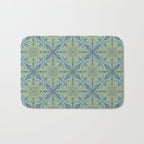AT Pattern 2 green Bath Mat Gallery Image 1