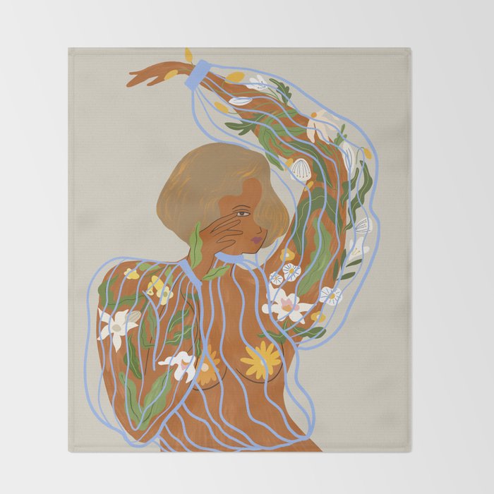Nurture and Grow Throw Blanket Gallery Image 2