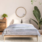 Lilac Sea - Ocean Landscape, Nature Photography Comforter Gallery Image 3