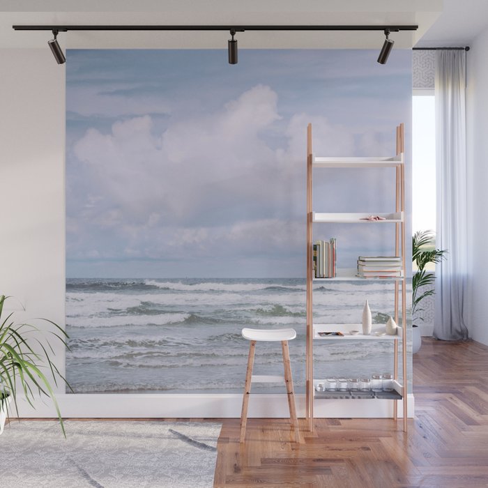 Lilac Sea - Ocean Landscape, Nature Photography Wall Mural Gallery Image 1