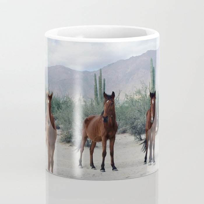 Bahía de los Ángeles Wild Horses Coffee Mug Gallery Image 4