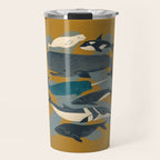 Whales Ahoy Travel Mug Gallery Image 1