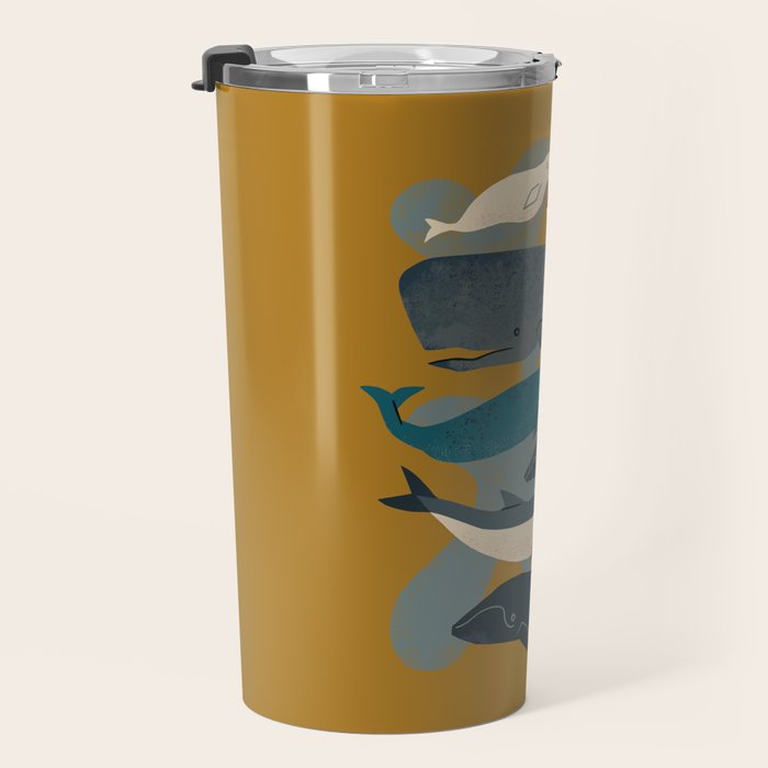 Whales Ahoy Travel Mug Gallery Image 3