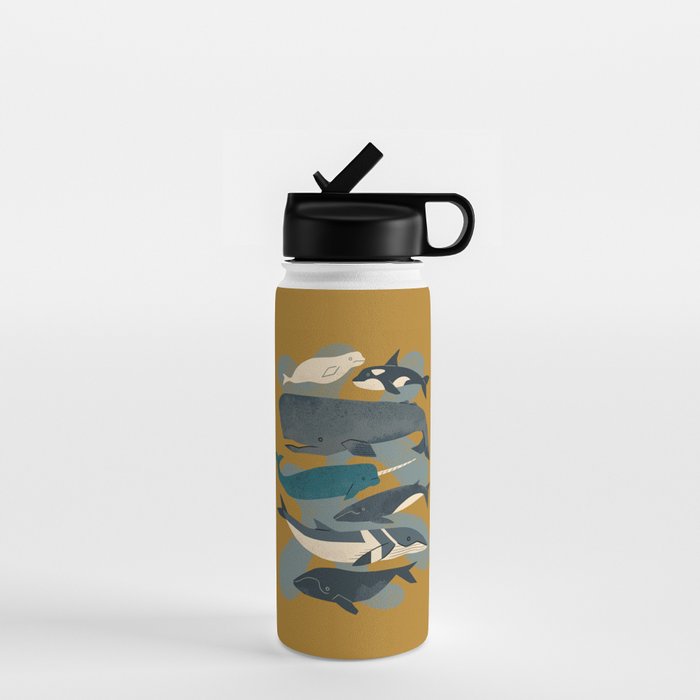 Whales Ahoy Water Bottle Gallery Image 1