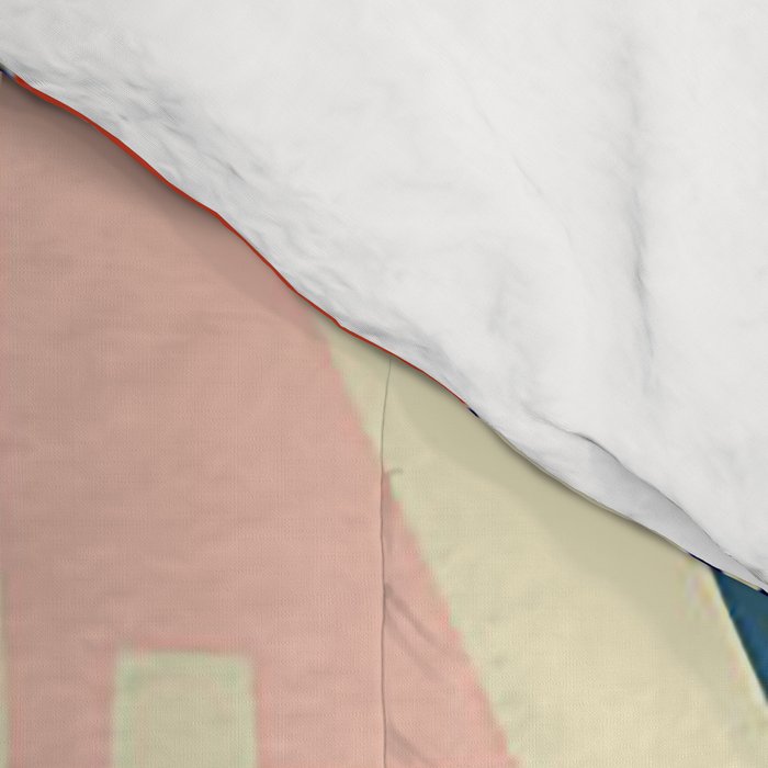 paris map blue Comforter Gallery Image 4