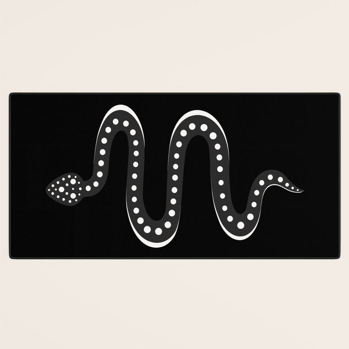 Minimal Snake XV Desk Mat Gallery Image 3