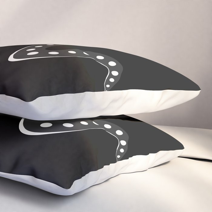 Minimal Snake XV Pillow Sham Gallery Image 3