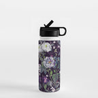 Rose Garden - Night II Water Bottle Gallery Image 1