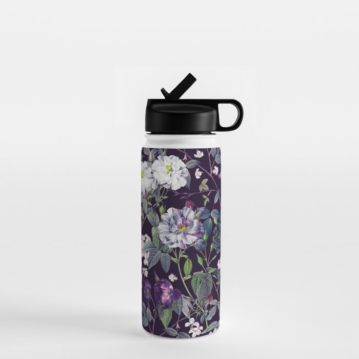 Rose Garden - Night II Water Bottle Gallery Image 1