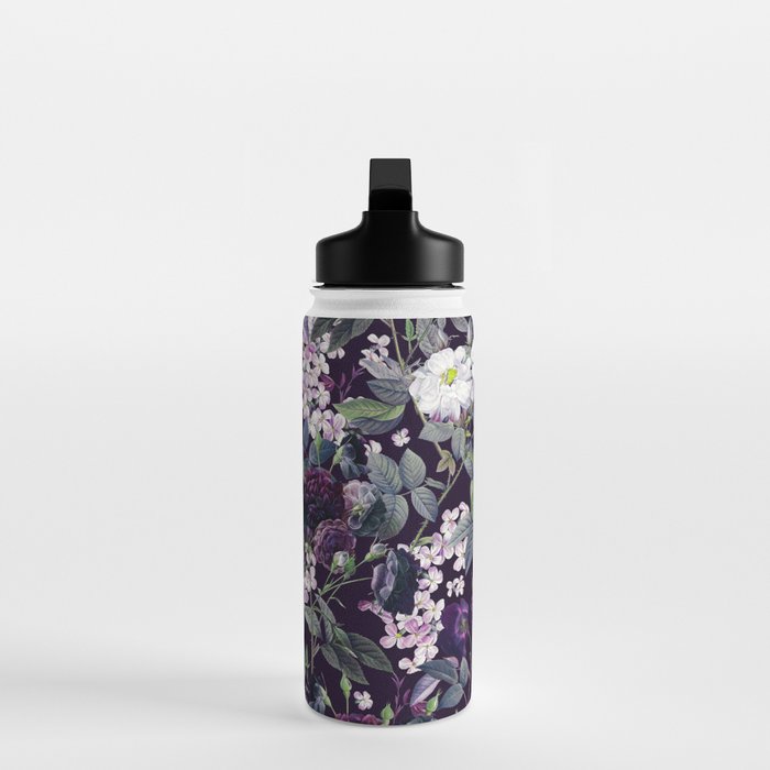 Rose Garden - Night II Water Bottle Gallery Image 3