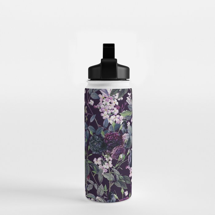 Rose Garden - Night II Water Bottle Gallery Image 2