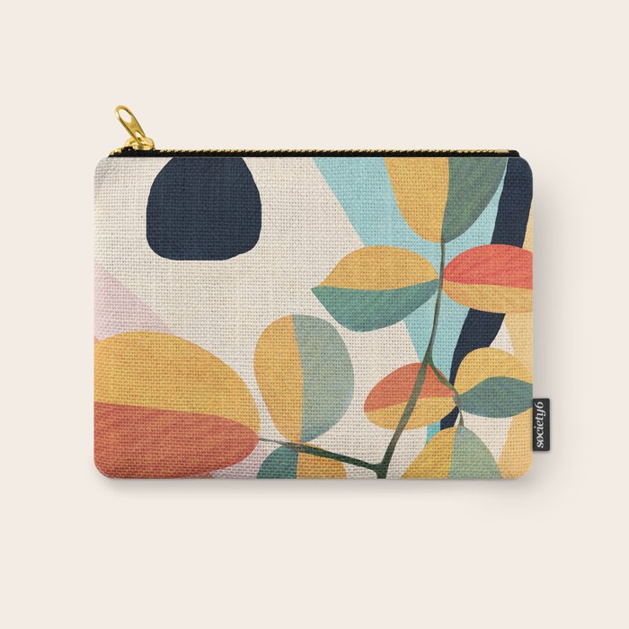 Colorful Branching Out 27 Carry All Pouch Gallery Image 1