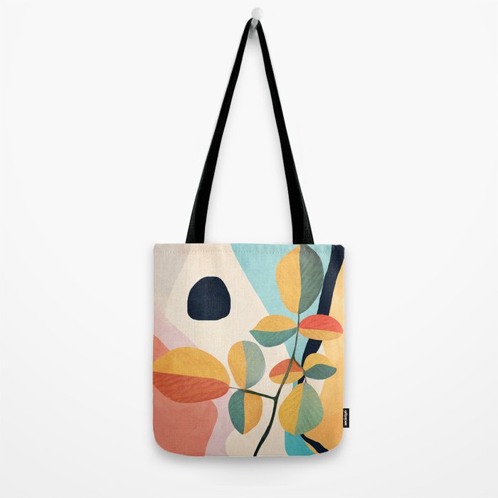 Colorful Branching Out 27 Tote Bag Gallery Image 2