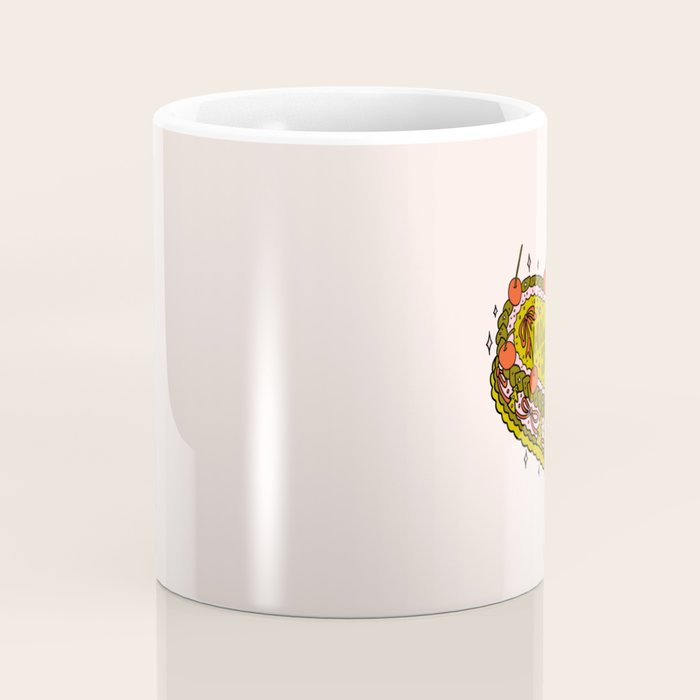 Holly Jolly Cake Coffee Mug Gallery Image 4