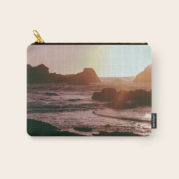 Rocky Sun-Kissed Tides Carry All Pouch Gallery Image 1