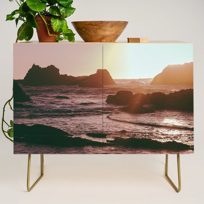 Rocky Sun-Kissed Tides Credenza Gallery Image 1