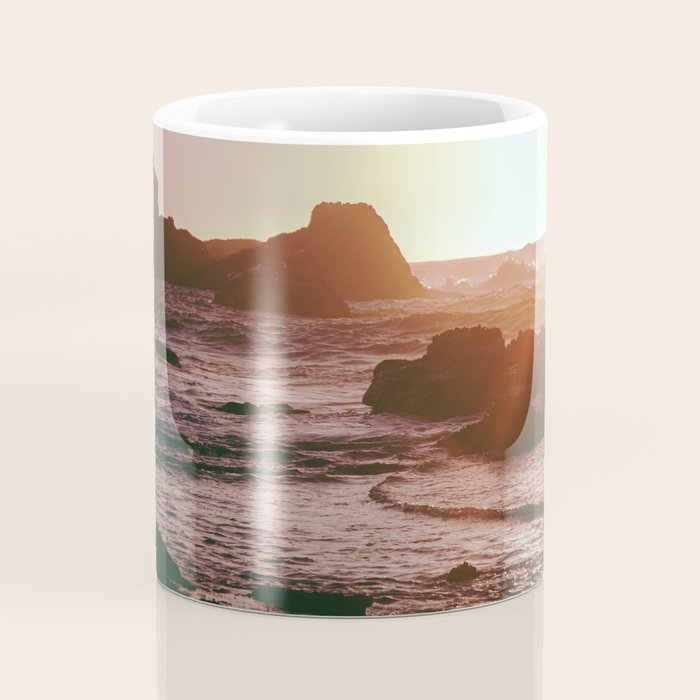 Rocky Sun-Kissed Tides Coffee Mug Gallery Image 4