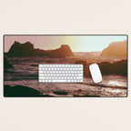 Rocky Sun-Kissed Tides Desk Mat Gallery Image 1