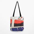 View from London Train Line Tote Bag Gallery Image 2
