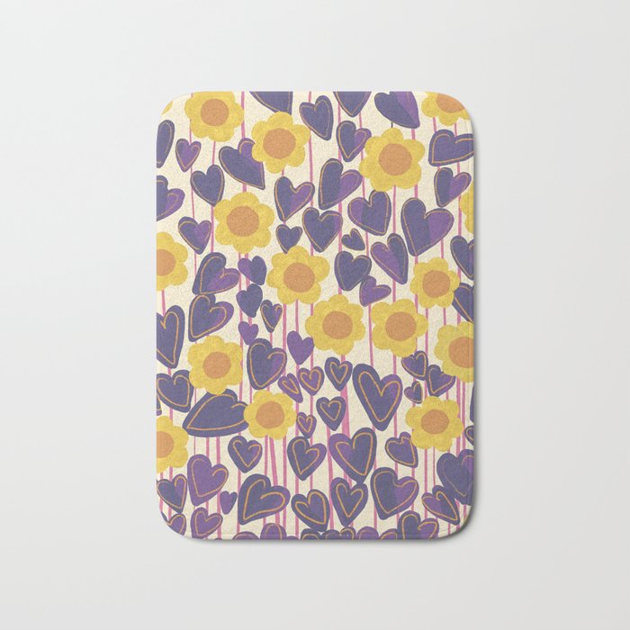 Sunflowers #2 Bath Mat Gallery Image 1