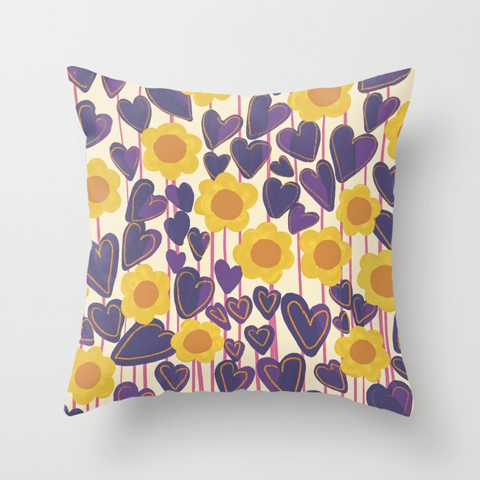 Sunflowers #2 Throw Pillow Gallery Image 6