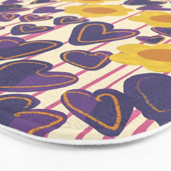 Sunflowers #2 Bath Mat Gallery Image 3