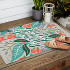 "Keep on Going and Growing" inspired by Eliza Blank, The Sill Outdoor Rug Gallery Image 2