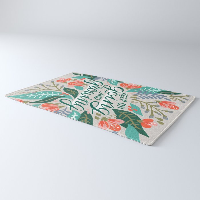 "Keep on Going and Growing" inspired by Eliza Blank, The Sill Rug Gallery Image 3