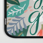 "Keep on Going and Growing" inspired by Eliza Blank, The Sill Laptop Sleeve Gallery Image 3