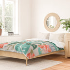 "Keep on Going and Growing" inspired by Eliza Blank, The Sill Duvet Cover Gallery Image 2