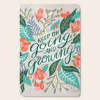 "Keep on Going and Growing" inspired by Eliza Blank, The Sill Cutting Board Gallery Image 1