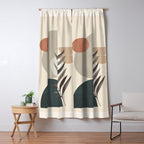 Abstract Nature Moment 1 Window Curtain Gallery Image 5