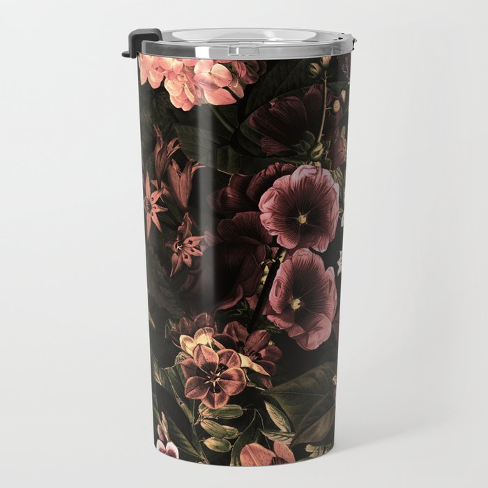 Autumn Winter Flowers VIII Travel Mug Gallery Image 3