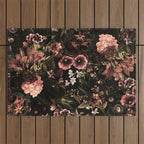 Autumn Winter Flowers VIII Outdoor Rug Gallery Image 1
