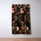 Autumn Winter Flowers VIII Window Curtain Gallery Image 3