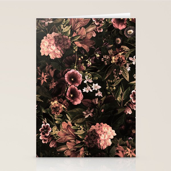 Autumn Winter Flowers VIII Stationery Card Gallery Image 2