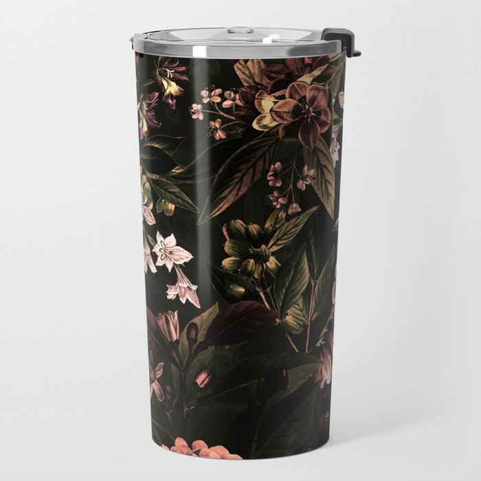 Autumn Winter Flowers VIII Travel Mug Gallery Image 2