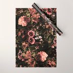 Autumn Winter Flowers VIII Wrapping Paper Gallery Image 1