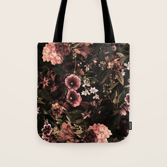 Autumn Winter Flowers VIII Tote Bag Gallery Image 1