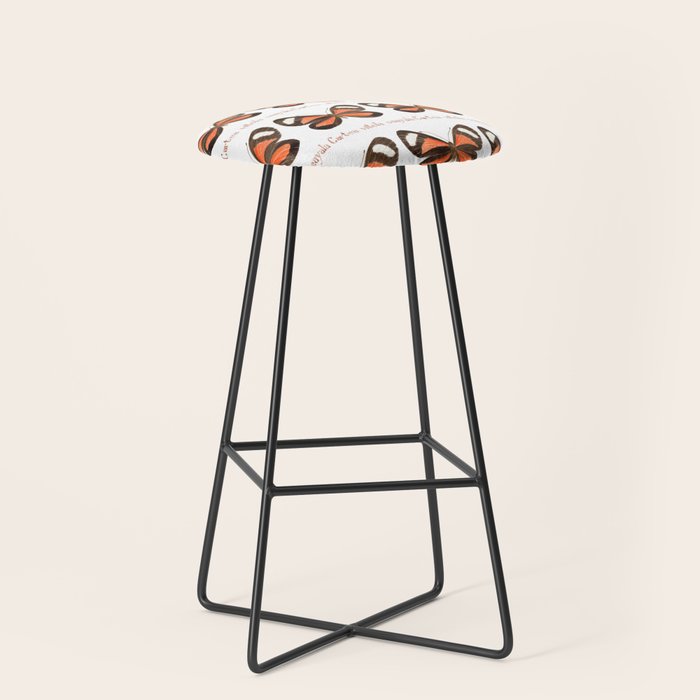 Butterfly - Cartea vitula ucayala Stool Gallery Image 1