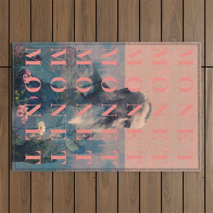 For Claude Monet Outdoor Rug Gallery Image 1