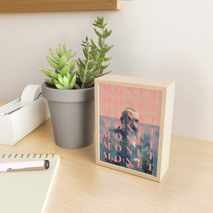 For Claude Monet Mini Art Print Gallery Image 2